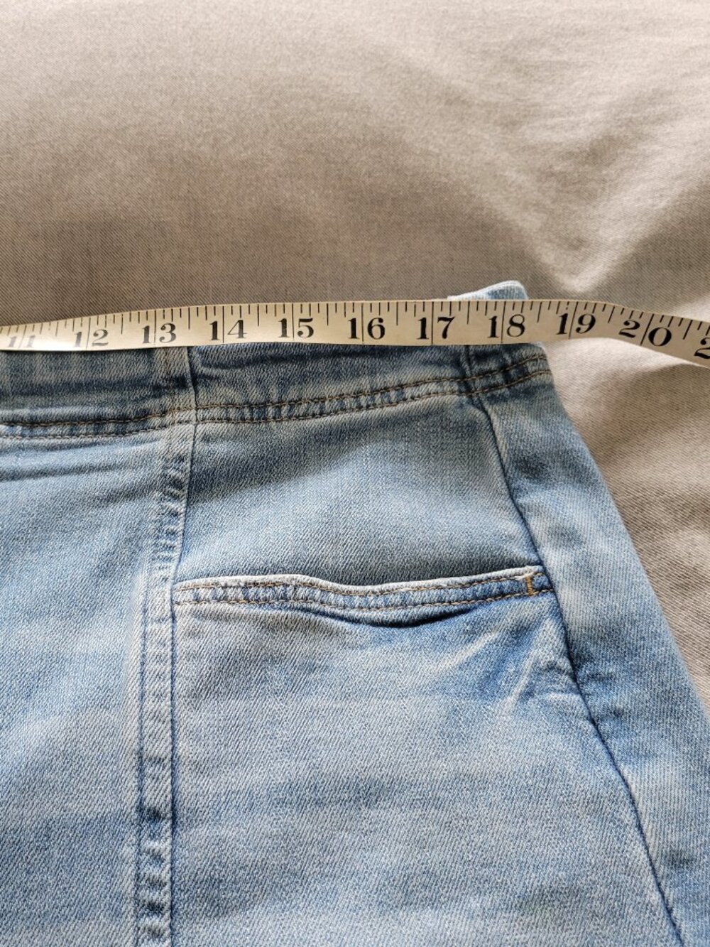 Pilcro for Anthropologie Cropped Wide Leg Jeans Size 33 - Picture 12 of 12